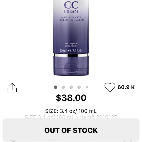 Hair leave in moisture - Picture 2 of 2